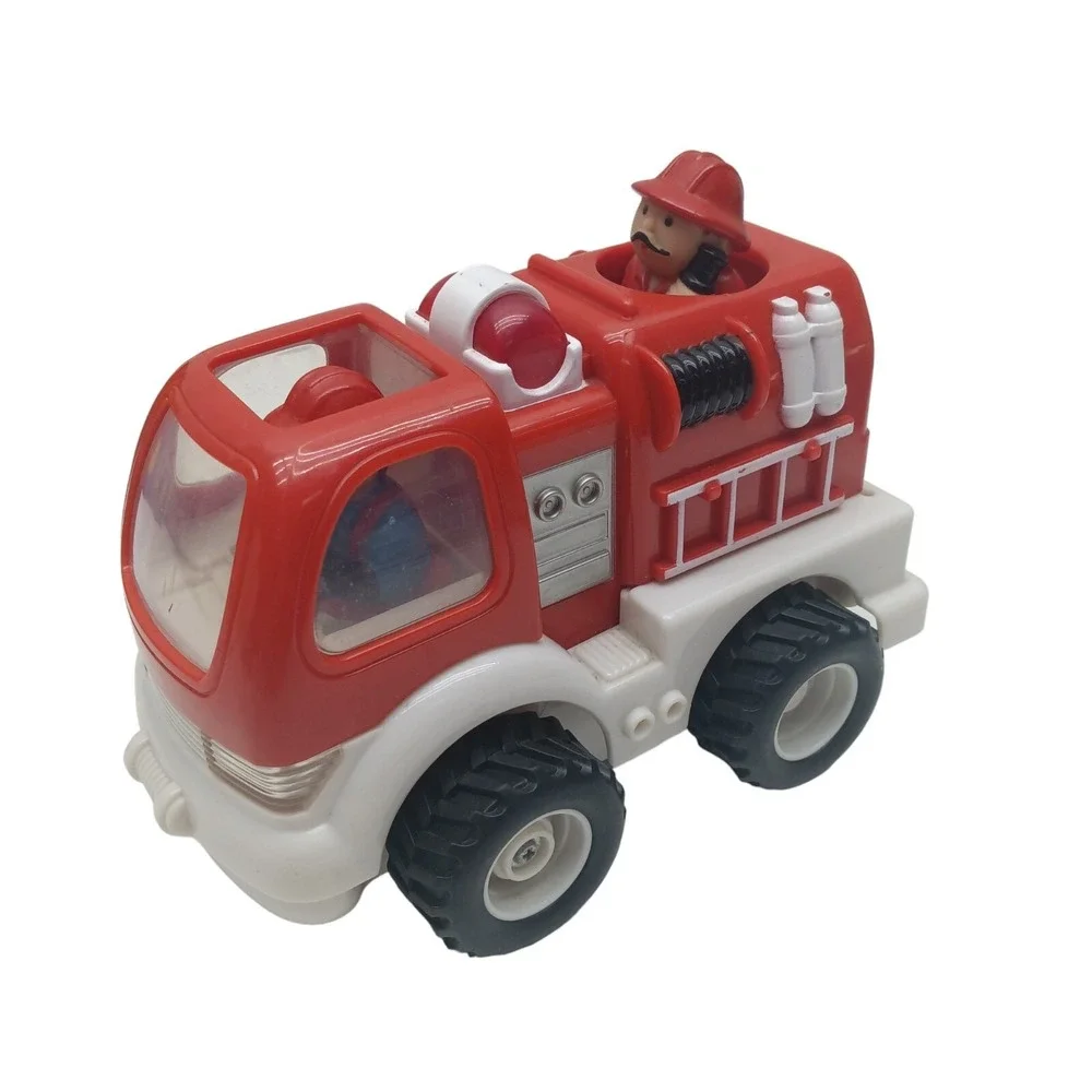 Vintage AHI Battery Electric Toy‎ Fire Truck 1996 [SEE VIDEO]